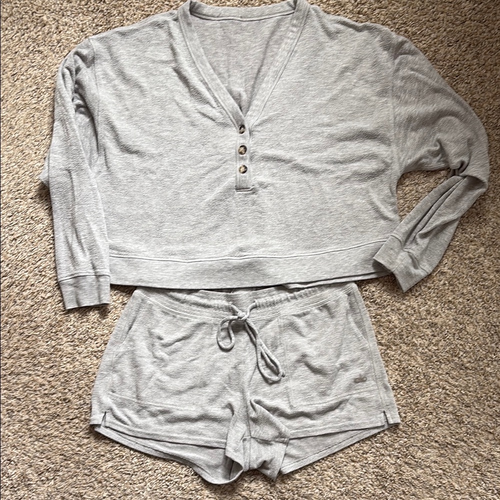 Gray Women's Lounge Set